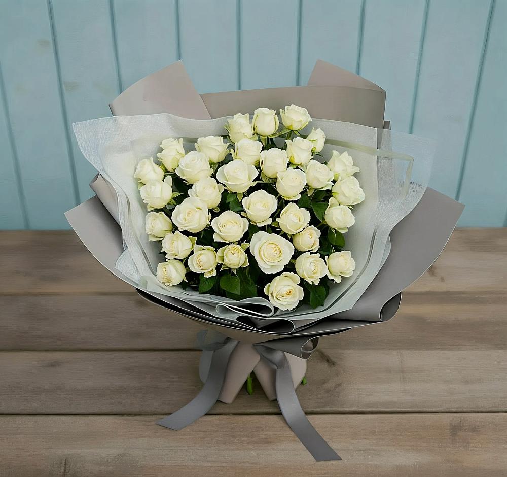 Букет Белоснежная нежность в Кашарах