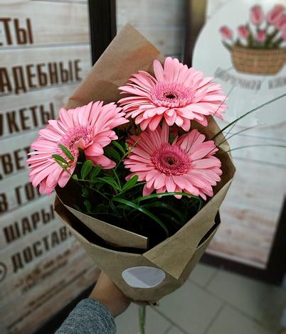 Букет цветов из: Герберы в Кашарах